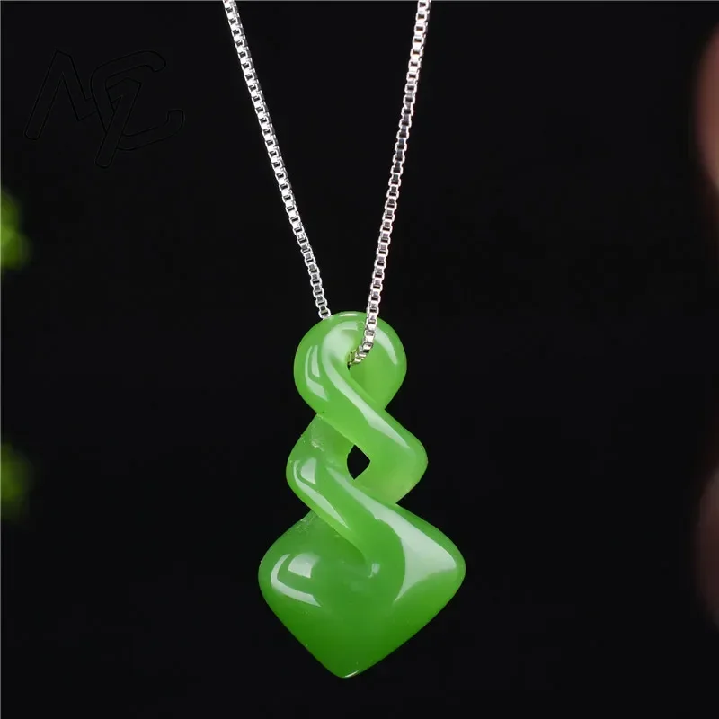 Women Accessories Dropshipping - Colgante de Color verde de Jade