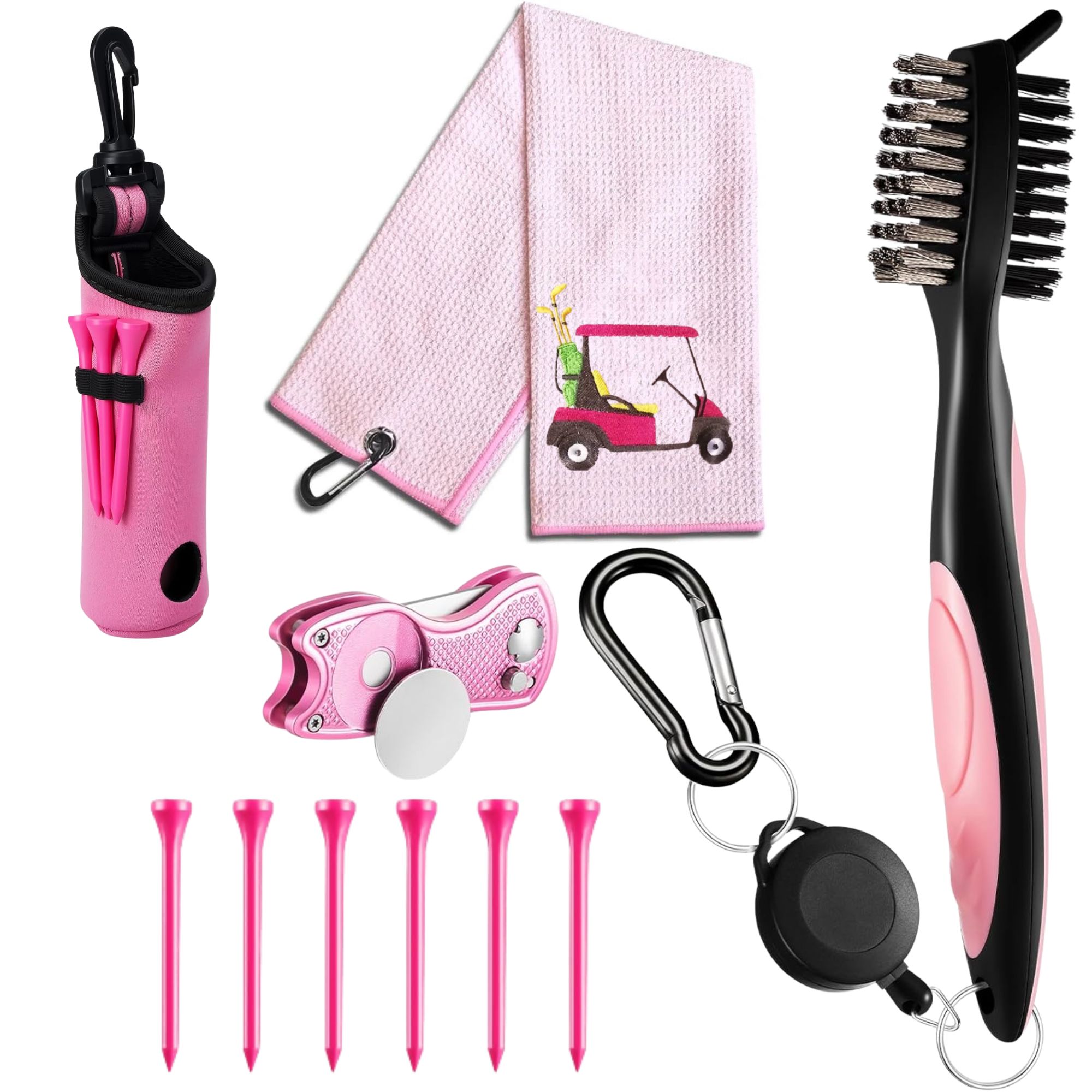 Women'S Golf Accessories - Kit de 10 Accesorios de Golf,