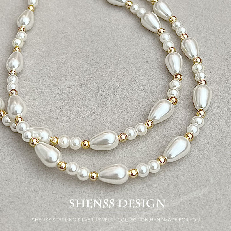 Women Accessories Dropshipping - Elegante collar de gota de agua