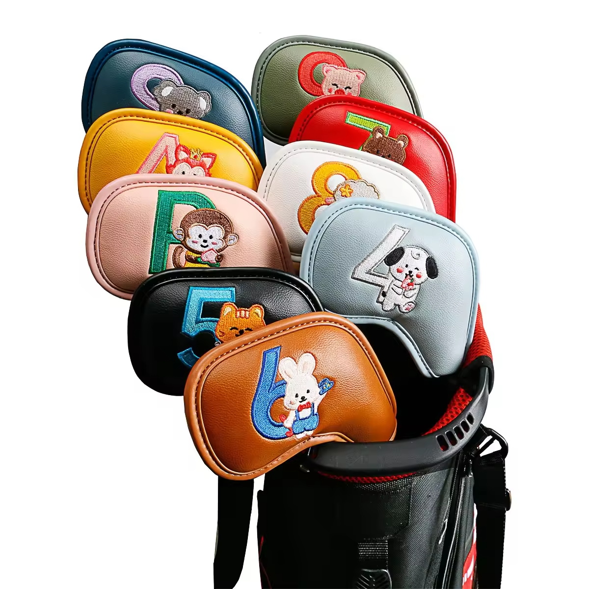 Women'S Golf Accessories - 9 Fundas Protectoras para Palos de