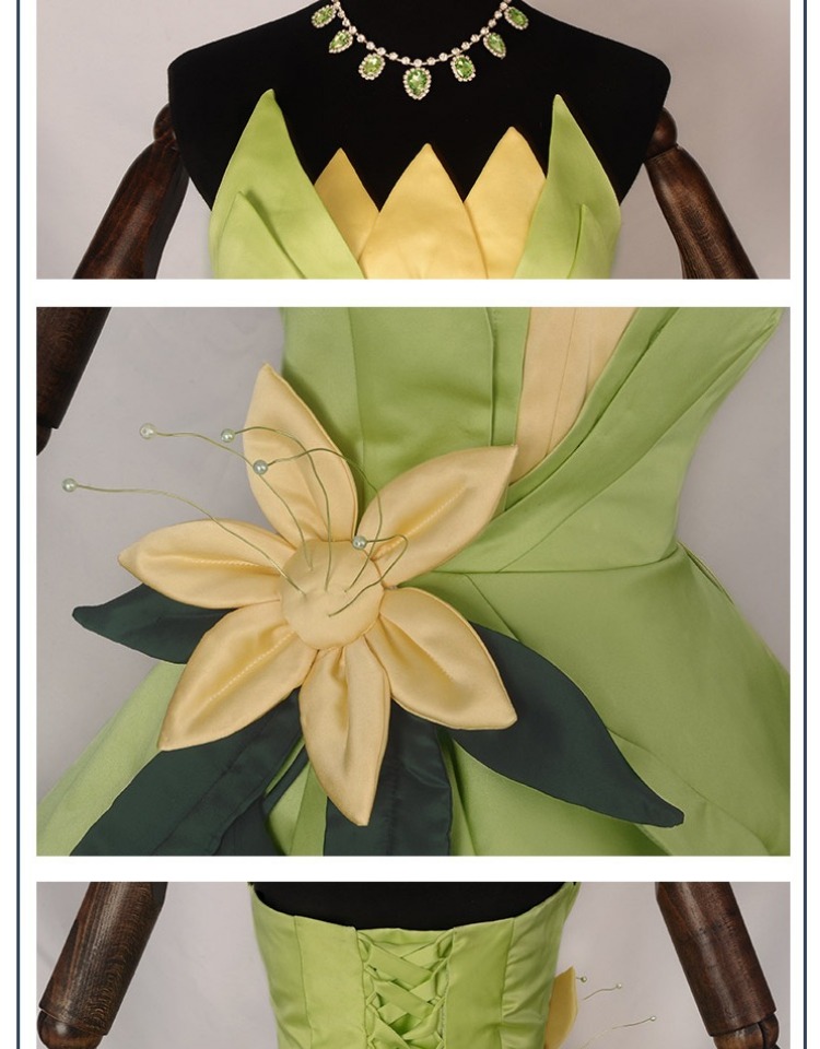 Disfraz de princesa Tiana, dis - Women'S Formal Accessories reseña y precio