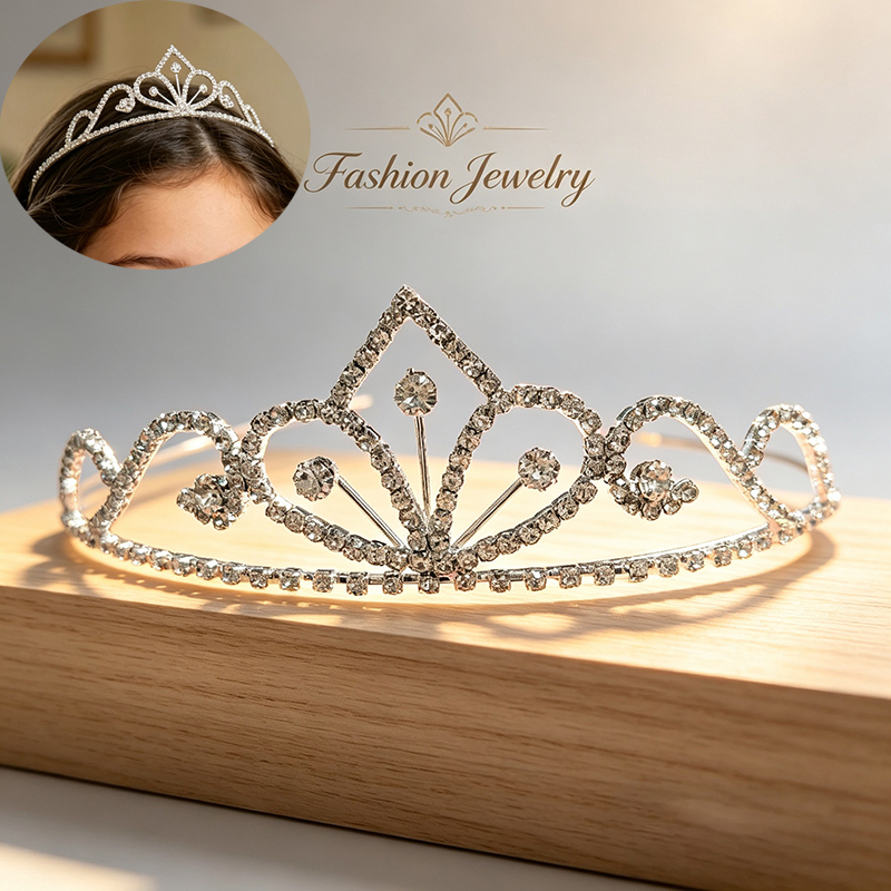 Corona nupcial de cristal de l - Women'S Formal Accessories reseña y precio