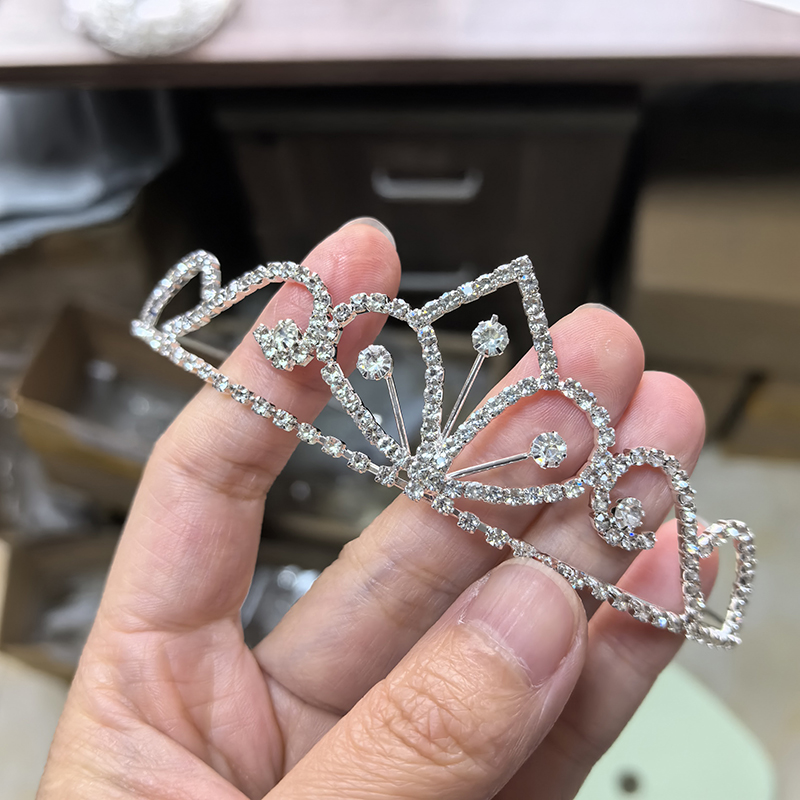 Corona nupcial de cristal de l - Women'S Formal Accessories reseña y precio