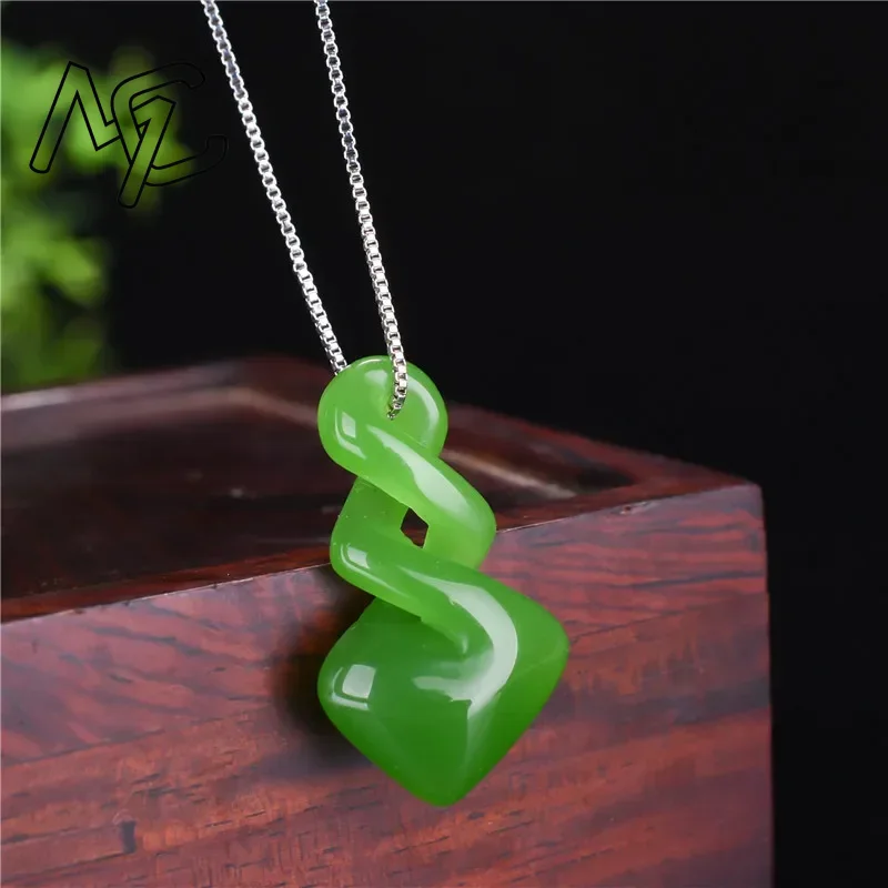 Colgante de Color verde de Jad - Women Accessories Dropshipping reseña y precio