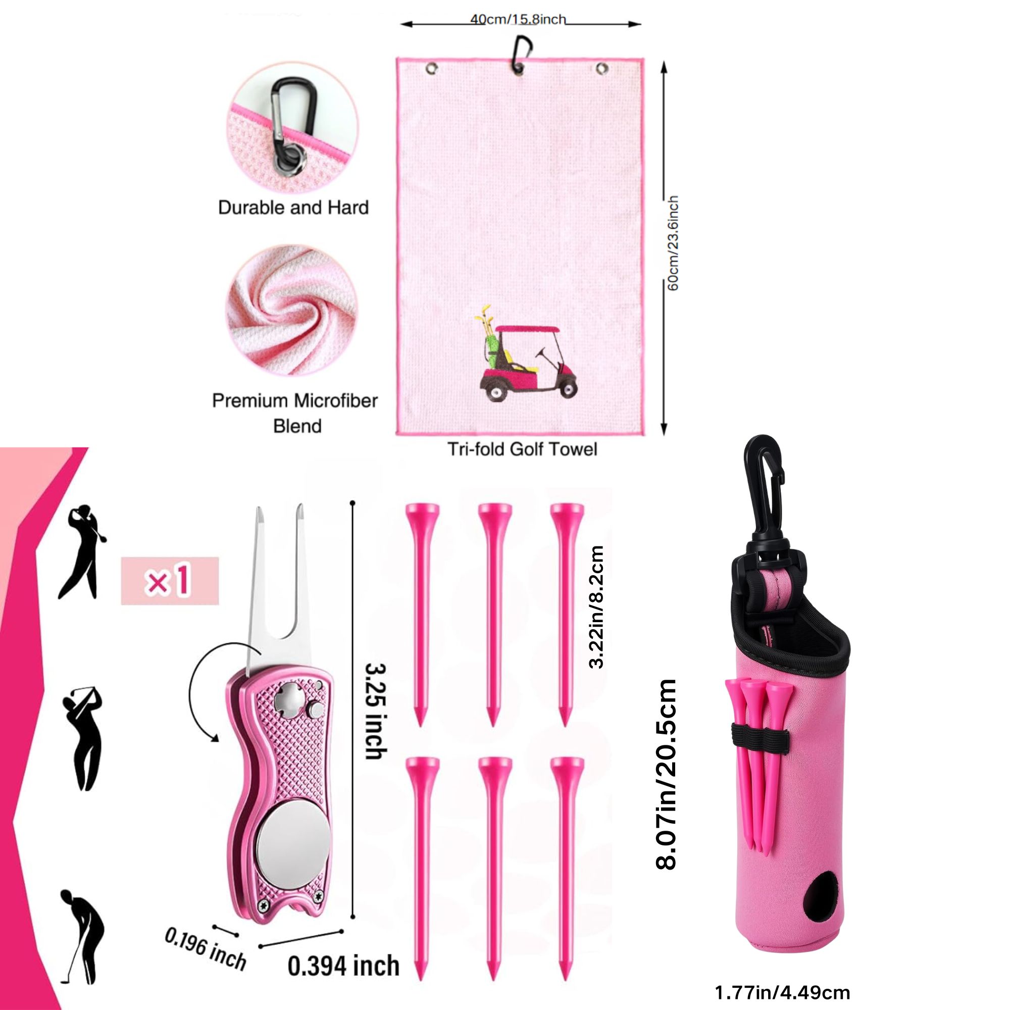 Kit de 10 Accesorios de Golf,  - Women'S Golf Accessories reseña y precio