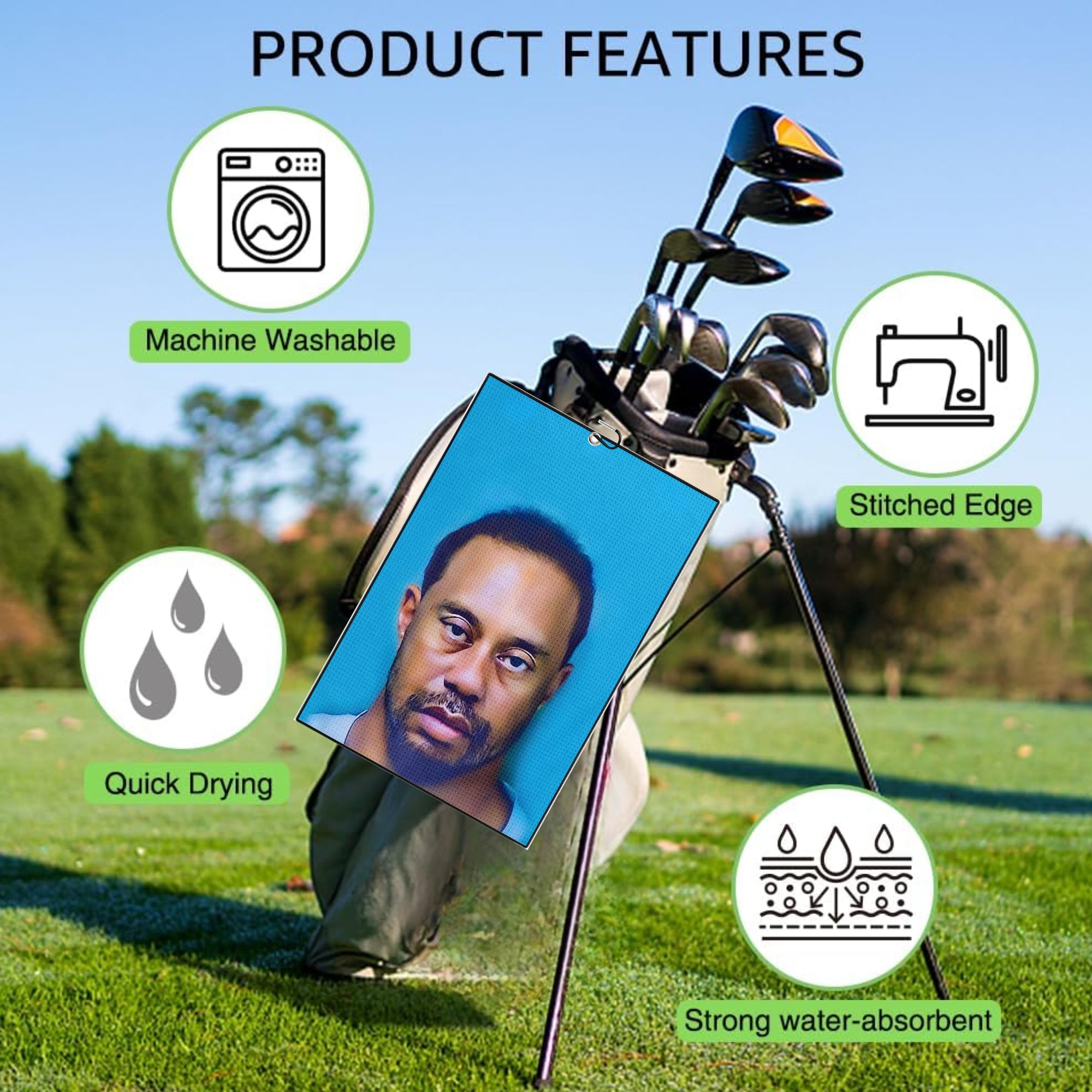 Paquete de 2 Toallas de Golf D - Women'S Golf Accessories reseña y precio