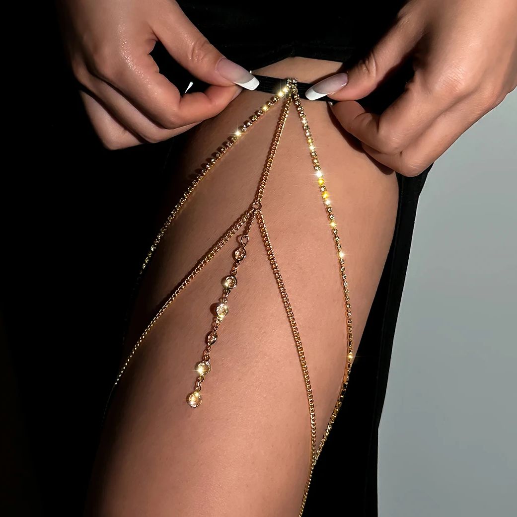 Cadenas para piernas con borla - Women Accessories Dropshipping reseña y precio