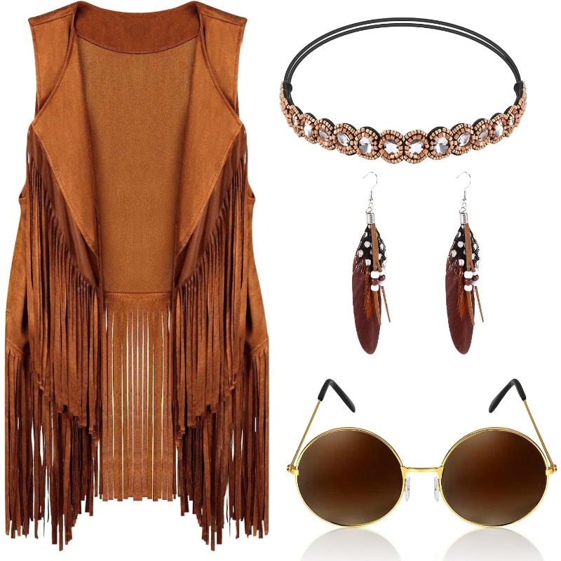 5 piezas de accesorios de disf - Women'S Accessories In The 70S reseña y precio