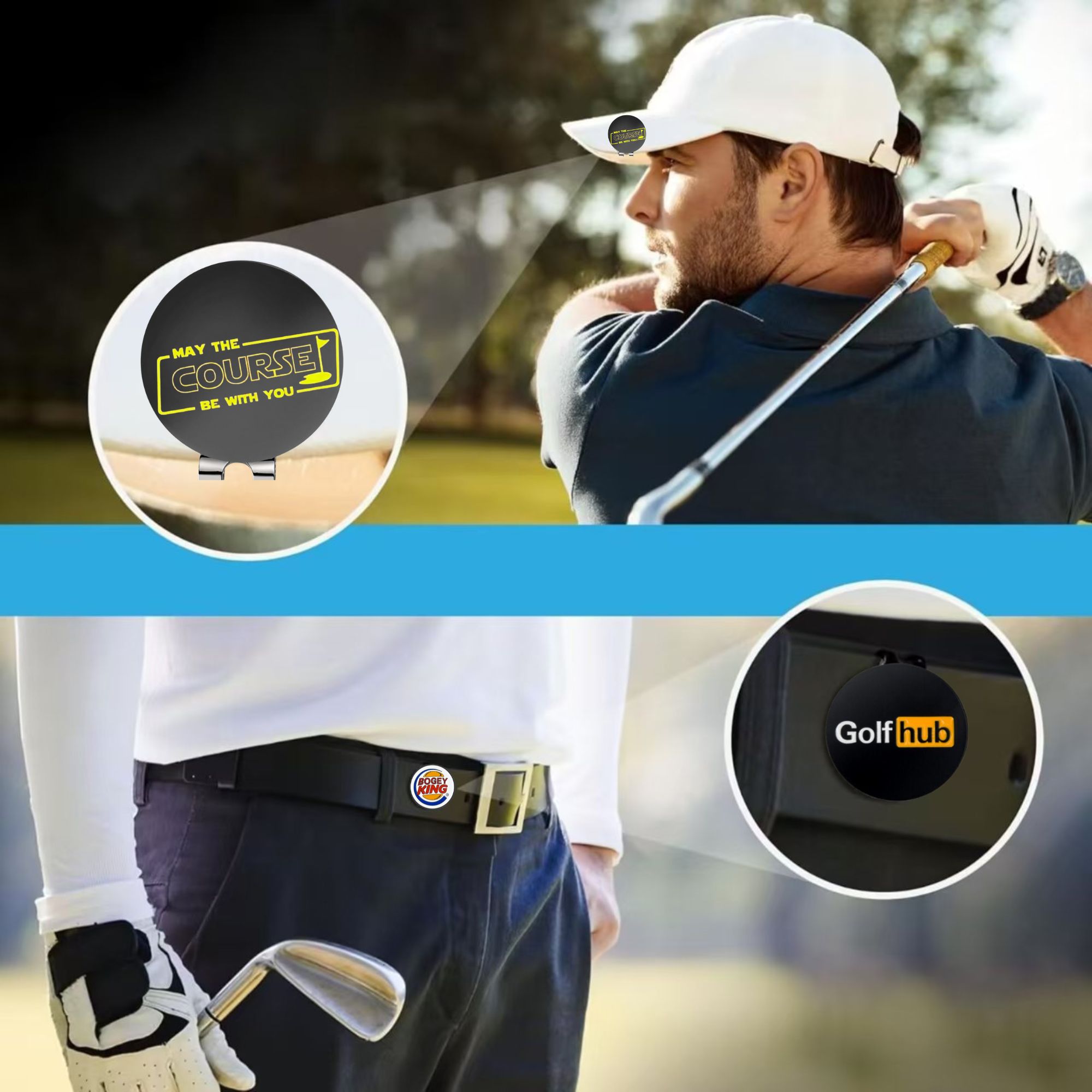 3 Marcadores Divertidos para P - Women'S Golf Accessories reseña y precio