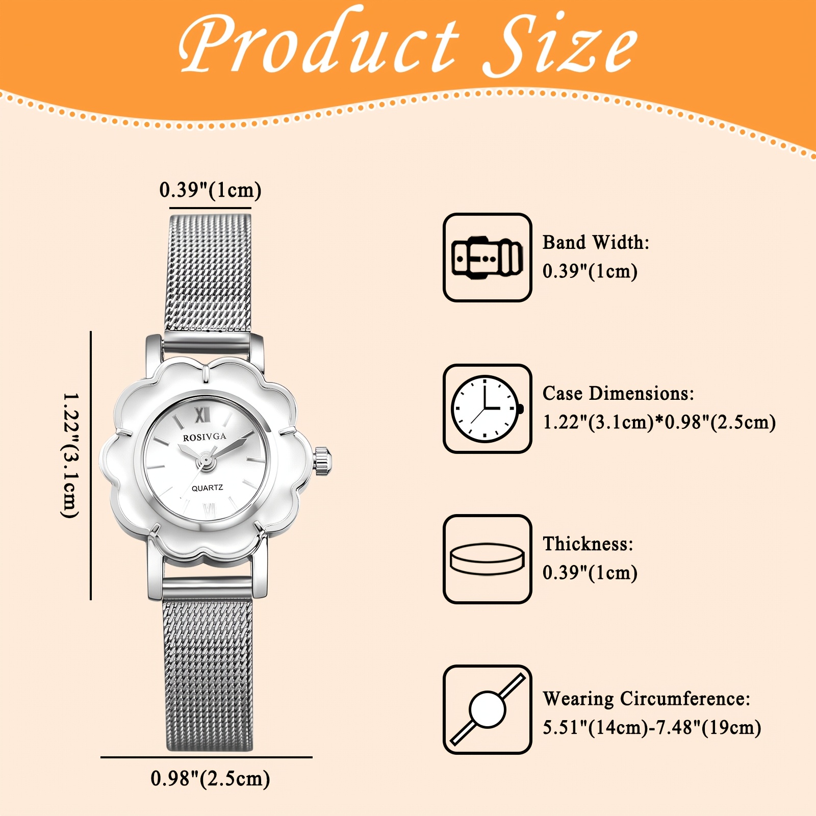 Reloj de Pulsera de Cuarzo con - Women'S Accessories To Wear With Watch reseña y precio