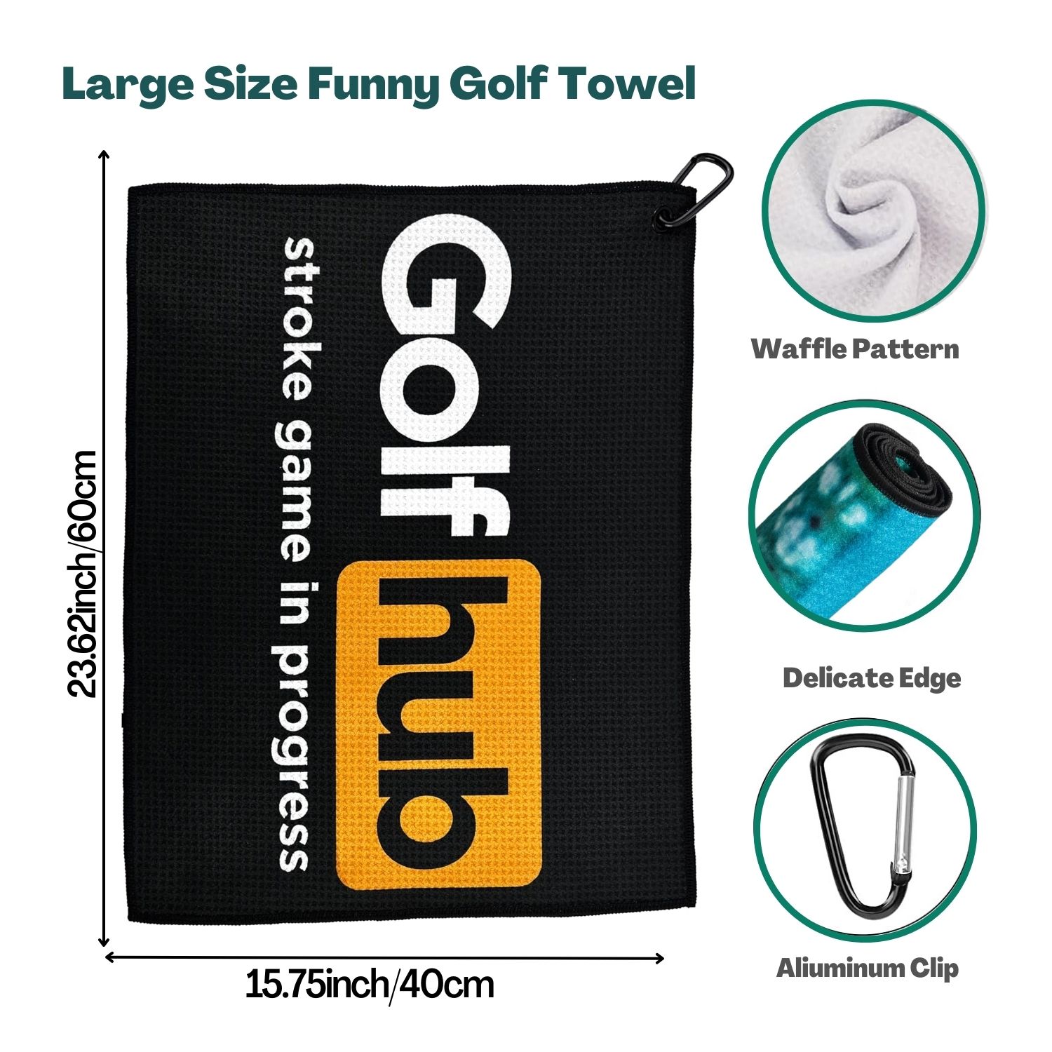 Divertida toalla de golf premi - Women'S Golf Accessories reseña y precio