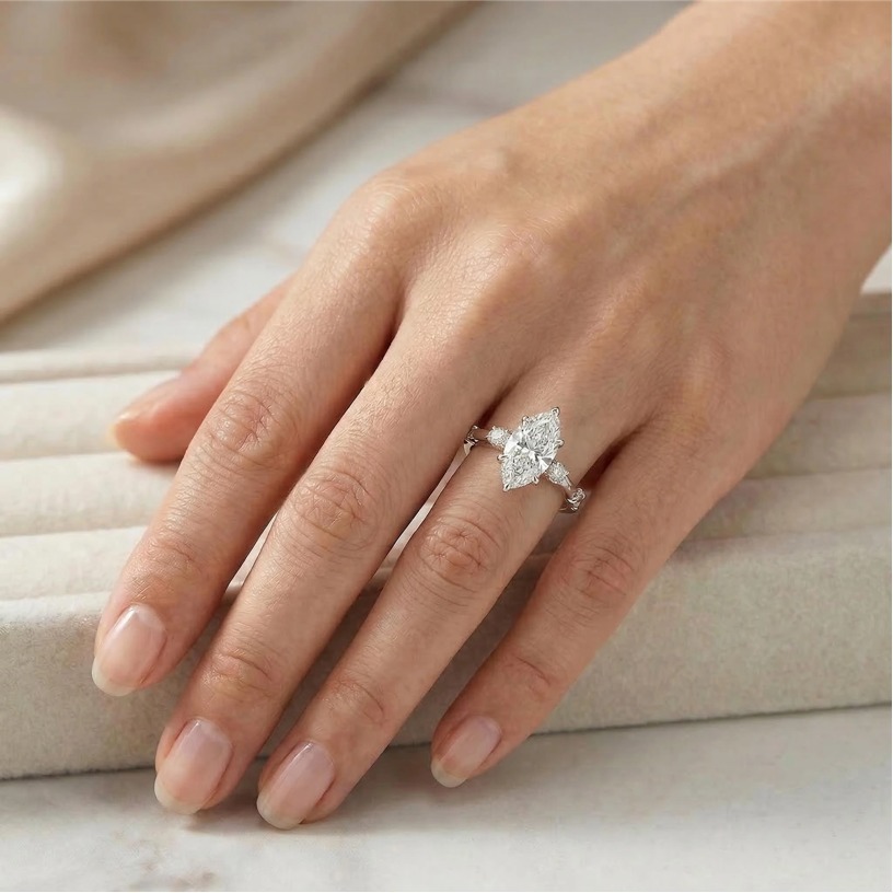 Anillo de Plata de Ley 925 con - Women Accessories Dropshipping reseña y precio