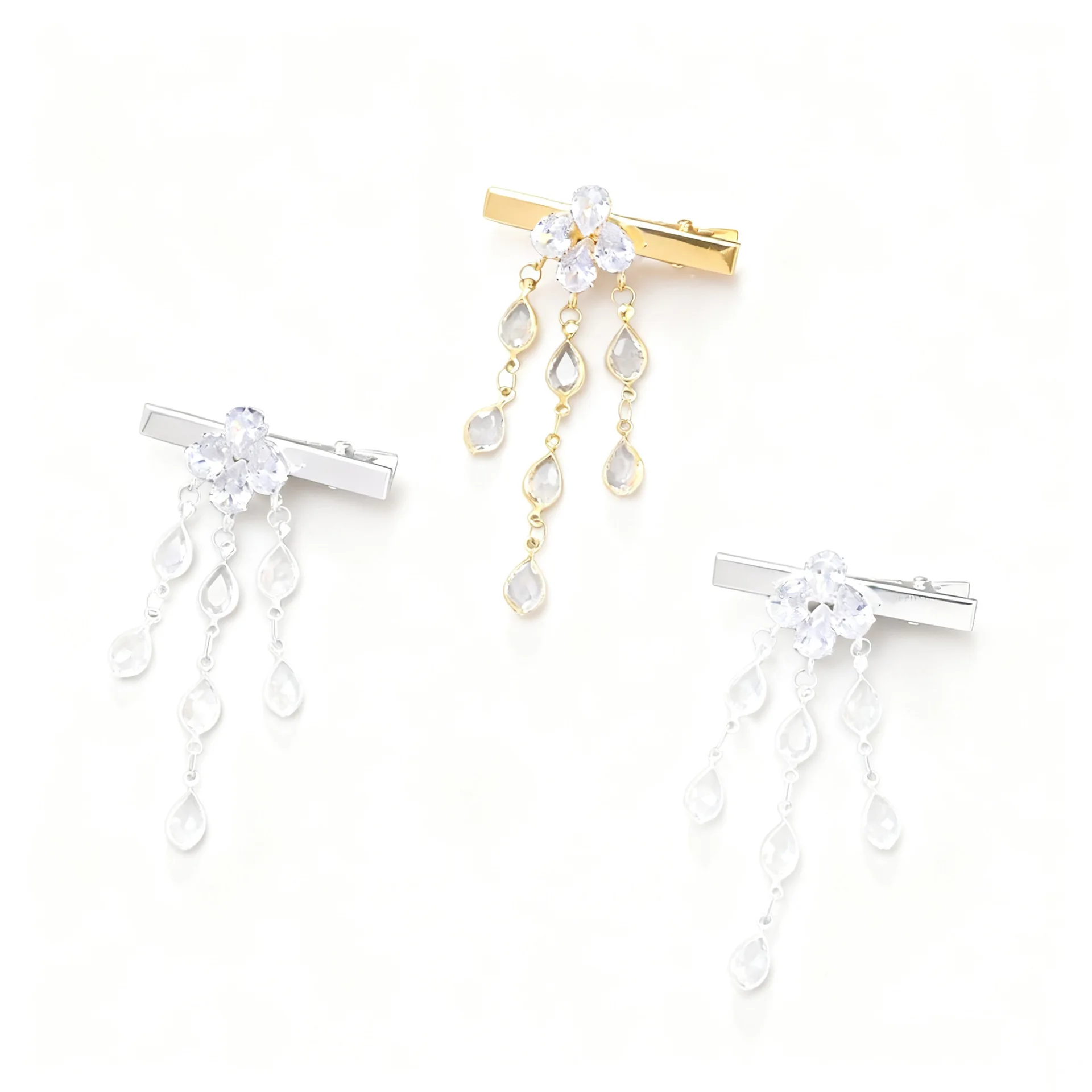 Horquilla con flecos y gota de - Women Accessories Dropshipping reseña y precio