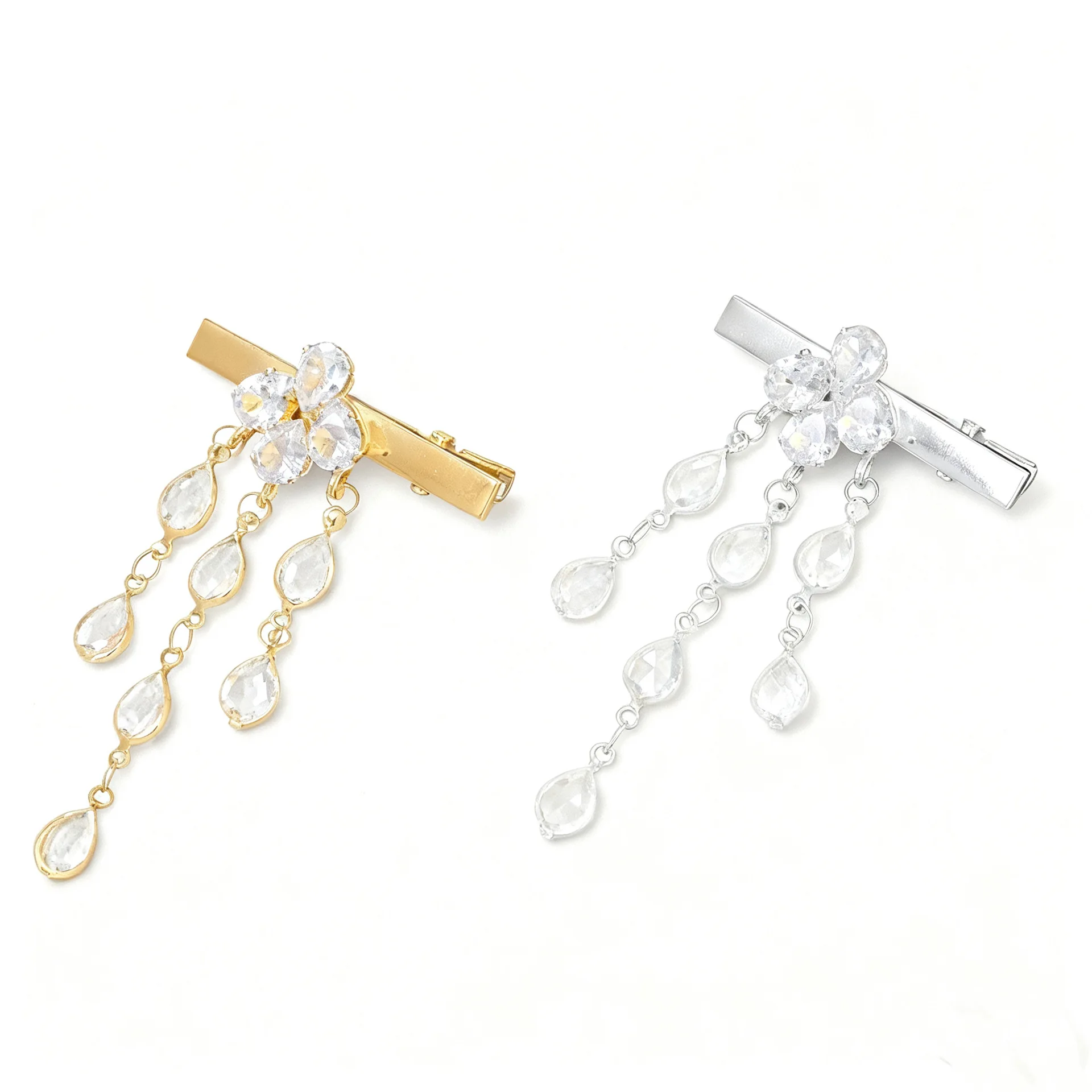Horquilla con flecos y gota de - Women Accessories Dropshipping reseña y precio